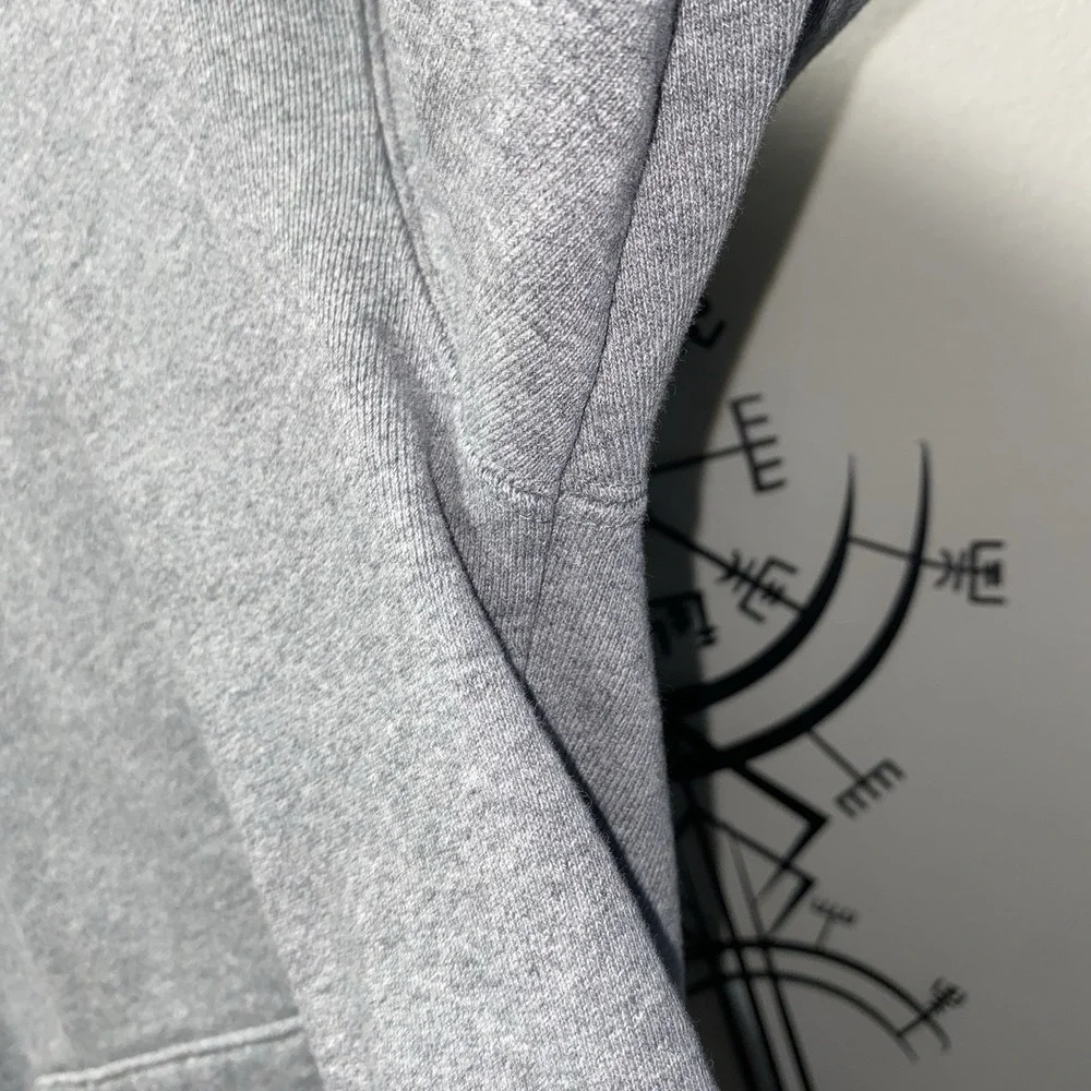 Nike Air Jordan Flight Fleece Pull Over Hoodie Gray‎ Small